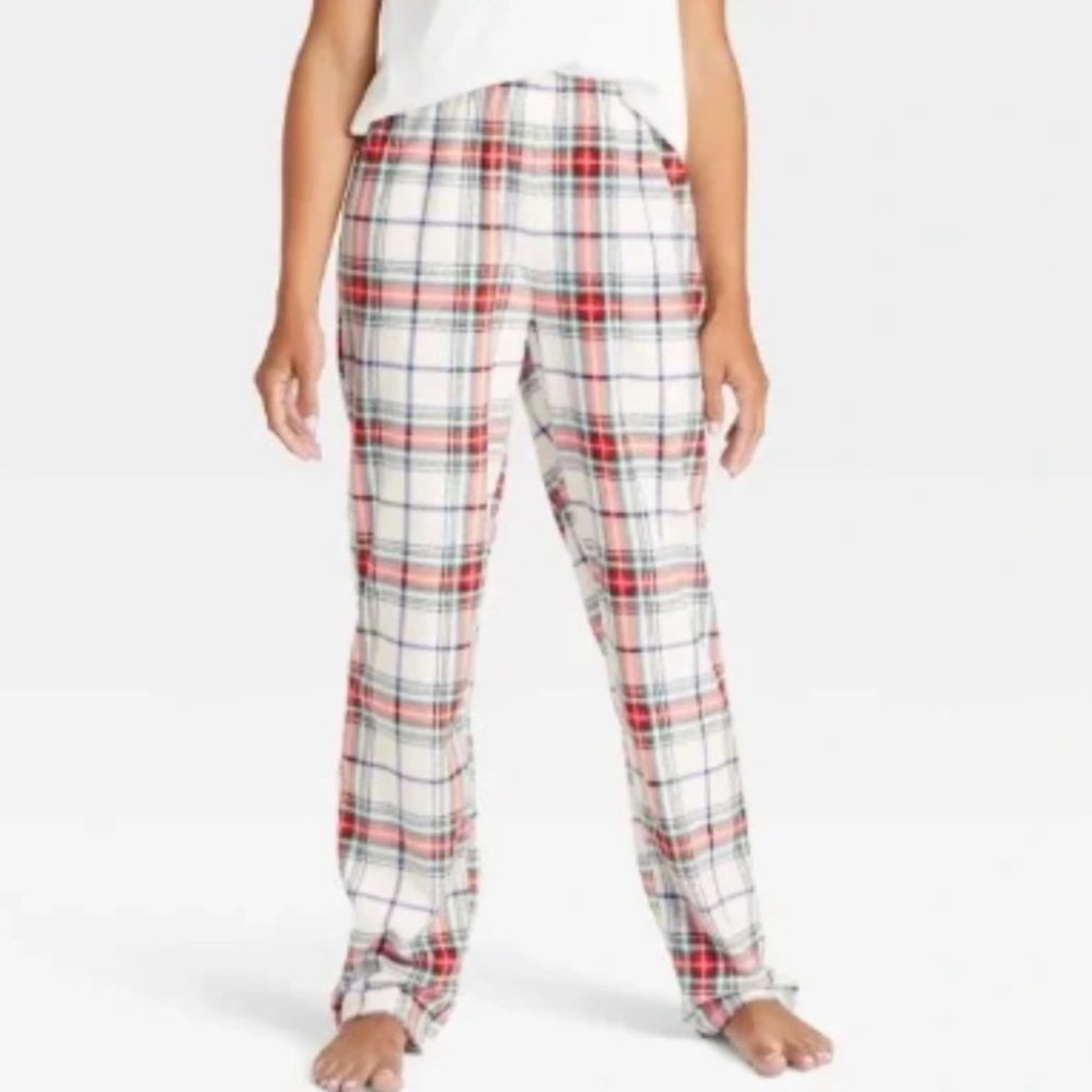 Wondershop Tartan Plaid Holiday Fleece Pajama Pants NWT 2X Womens and men’s XXL